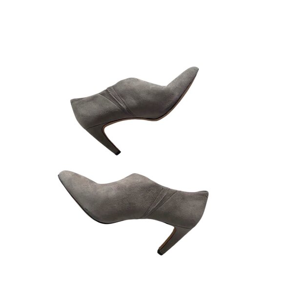 Johnston & Murphy Leather Ankle Booties Taupe Size 6.5 - Picture 6 of 12